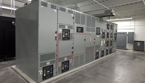 ASCO 4000 series paralleling switchgear application shot