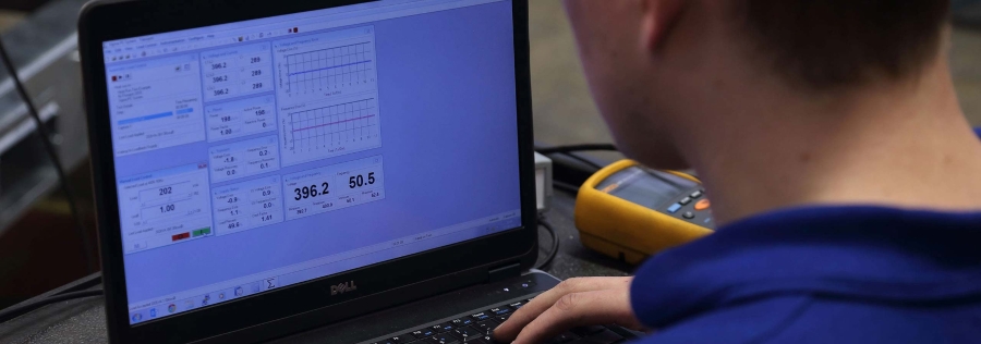 Load bank operator using ASCO sigma pc load control