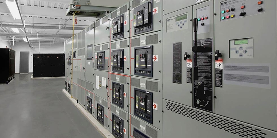 ASCO 7000 series automatic transfer switches in a facility