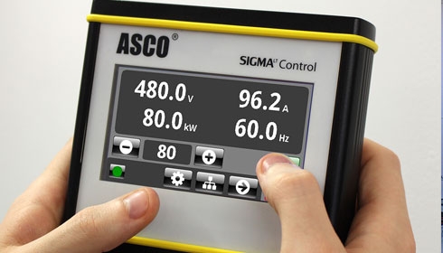 ASCO Sigma LT hand-held load bank control