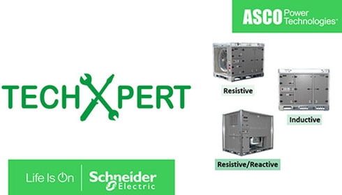 ASCO Techxpert FAQ for different types of load banks