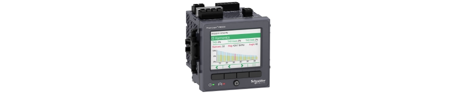 A Schneider Electric PowerLogic PM 8000 Power Quality Meter