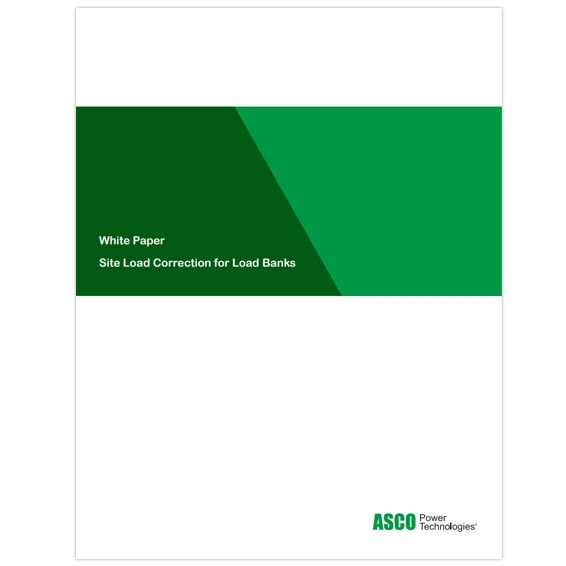 Site load correction for load banks white paper