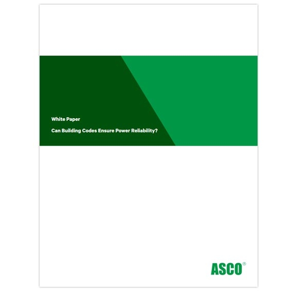 Can building codes ensure power reliability white paper