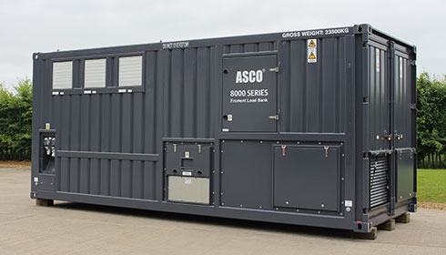 ASCO 8800 medium voltage load bank in grey